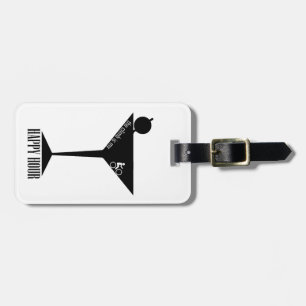 The Climb Is My Happy Hour Luggage Tag