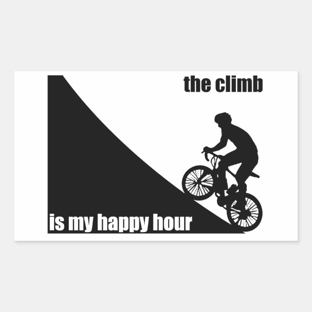 The Climb Is My Happy Hour Sticker (Front)
