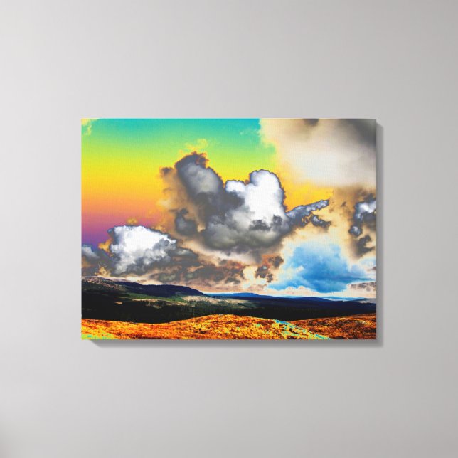 The Clints of Dromore Card Acrylic Print (Front)