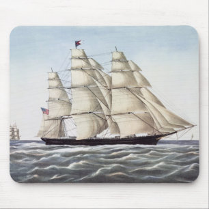 The Clipper Ship "Flying Cloud" Mouse Pad