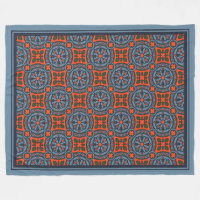 The Cloister Comfort Throw: Medieval Geometric