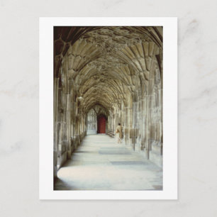 The Cloisters of Gloucester Cathedral, 12th centur Postcard