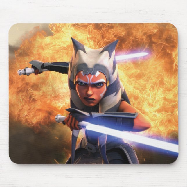 The Clone Wars | Ahsoka Tano Mouse Pad (Front)