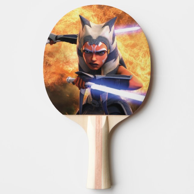 The Clone Wars | Ahsoka Tano Ping Pong Paddle (Front)