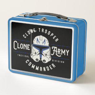 The Clone Wars Clone Army Emblem Metal Lunch Box