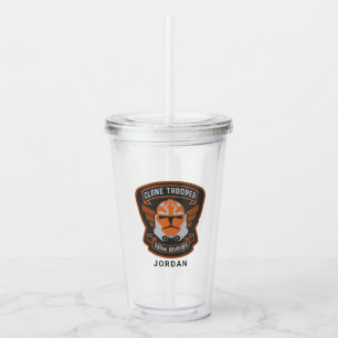 The Clone Wars   Clone Trooper Emblem Acrylic Tumbler