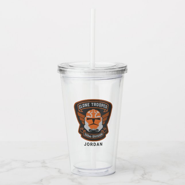 The Clone Wars | Clone Trooper Emblem Acrylic Tumbler (Front)