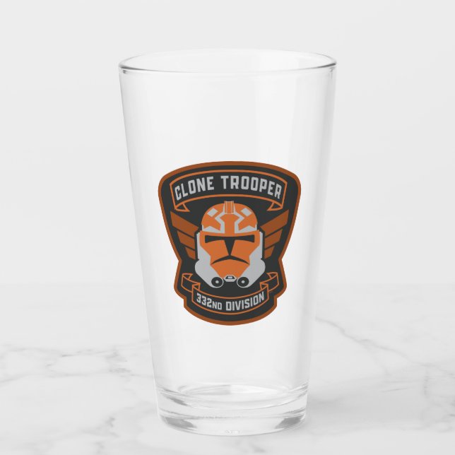 The Clone Wars | Clone Trooper Emblem Glass (Front)