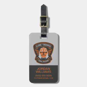 The Clone Wars Clone Trooper Emblem Luggage Tag