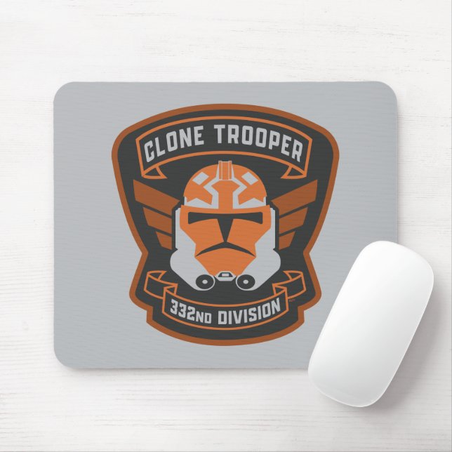The Clone Wars | Clone Trooper Emblem Mouse Pad (With Mouse)