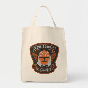 The Clone Wars   Clone Trooper Emblem Tote Bag