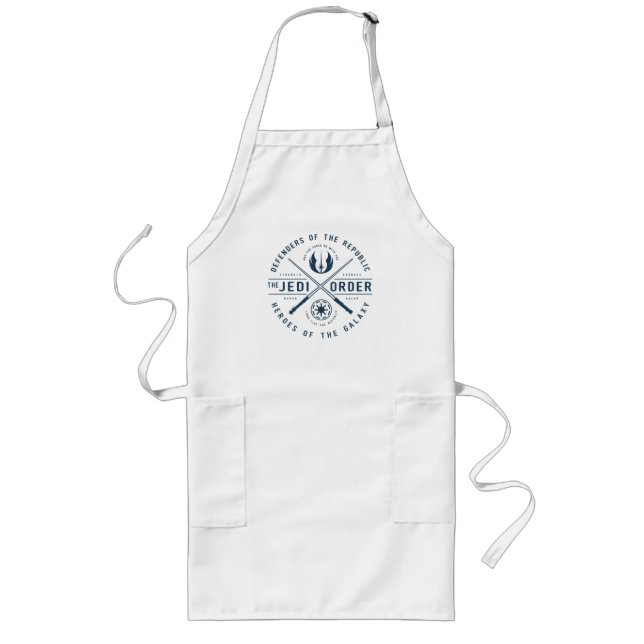 The Clone Wars | Jedi Sabres Emblem Long Apron (Front)