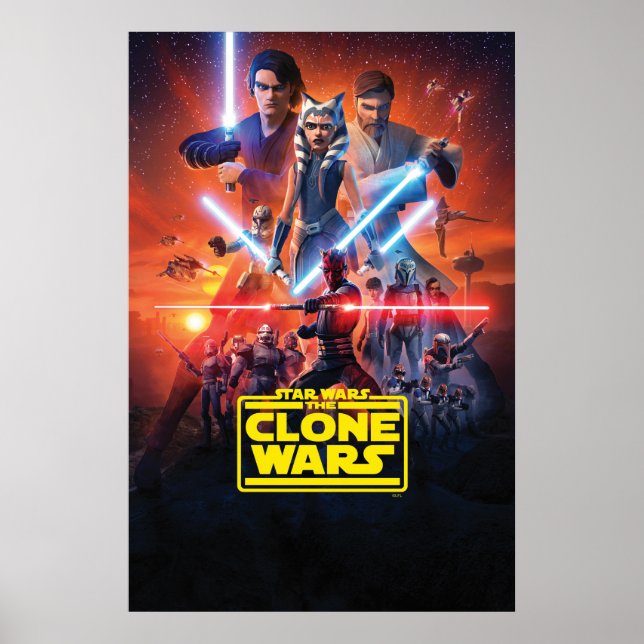 The Clone Wars Poster Art (Front)