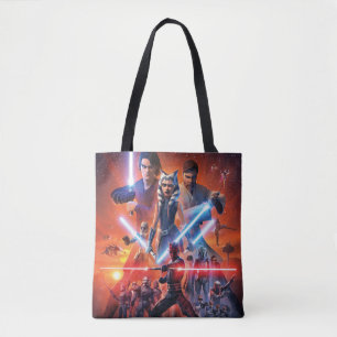 The Clone Wars Poster Art Tote Bag