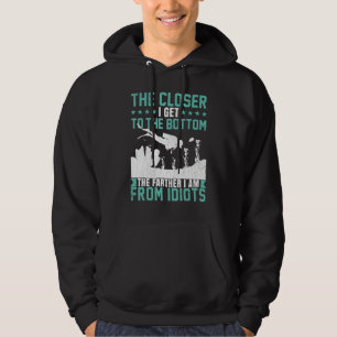 The Closer I Get To The Bottom Scuba Divers Diving Hoodie