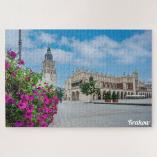 The Cloth Hall in main square in Krakow, Poland Jigsaw Puzzle
