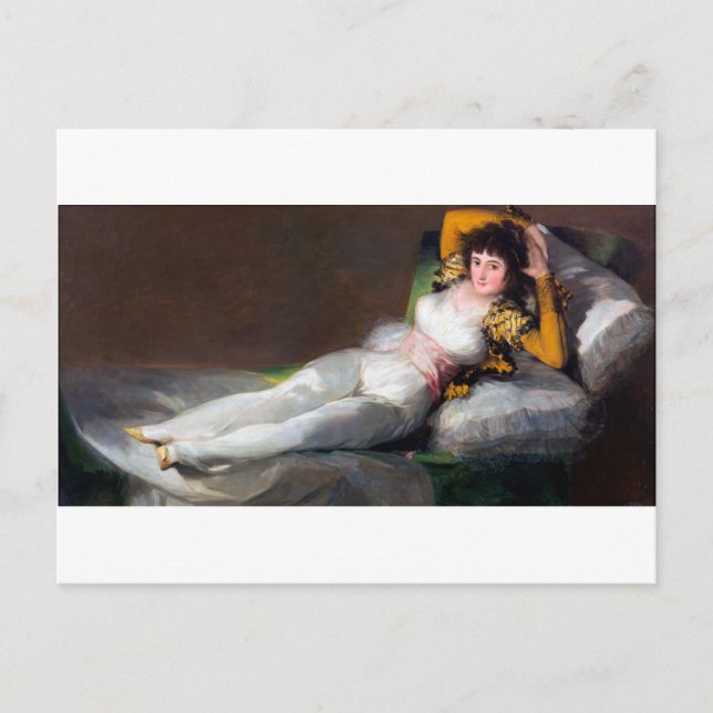 The Clothed Maja, Francisco Goya, 1798-1803 Postcard (Front)