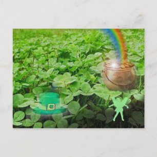 The clover patch, post card