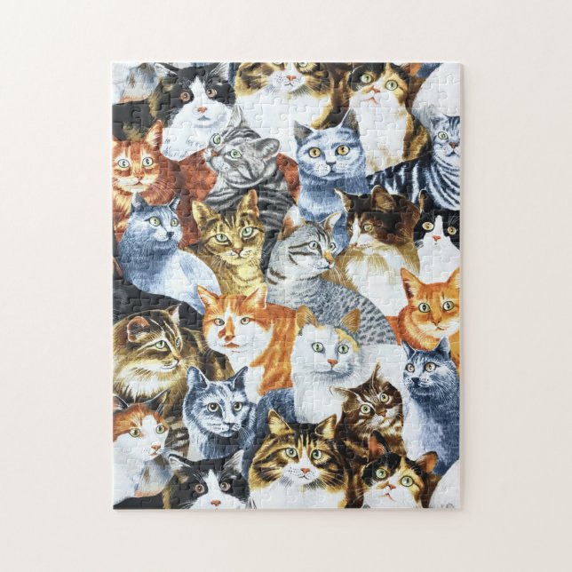 The Clowder of CATS Jigsaw Puzzle (Vertical)