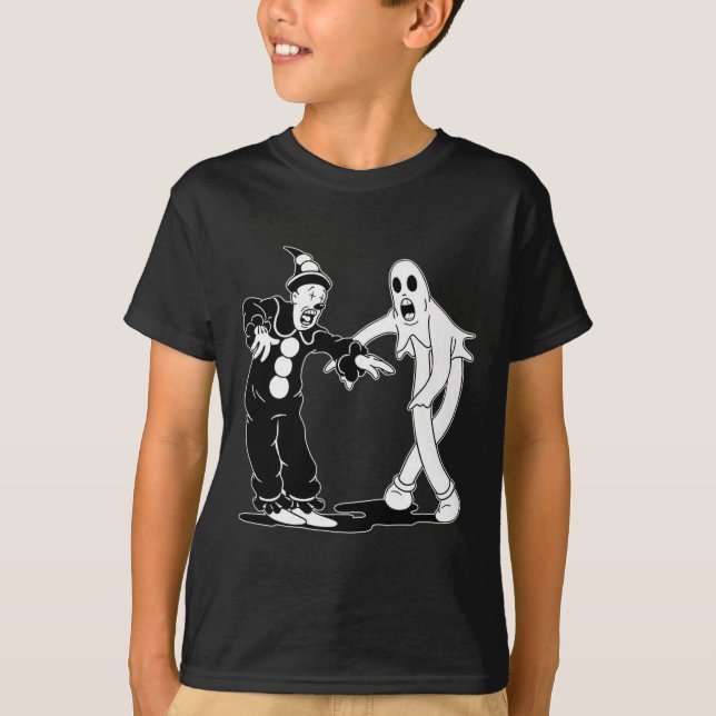 The Clown And Ghost Dancing  T-Shirt (Front)