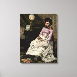 The Clown Canvas Print