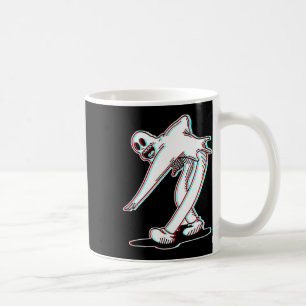 The Clown Ghost Glitch Dancing  Coffee Mug
