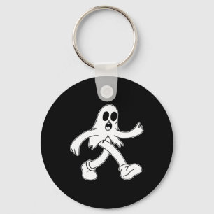 The Clown Ghost Sheet Ghost Keychain