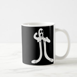 The Clown Ghost Splits Blackwork Coffee Mug