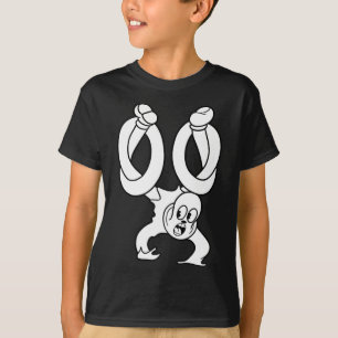 The Clown Ghost Twisted Blackwork T-Shirt