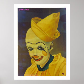 THE CLOWN IS A LADY POSTER