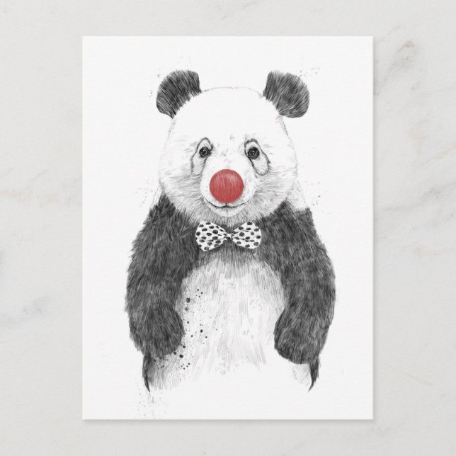 The clown postcard (Front)