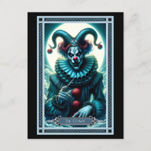 The Clown Tarot Card
