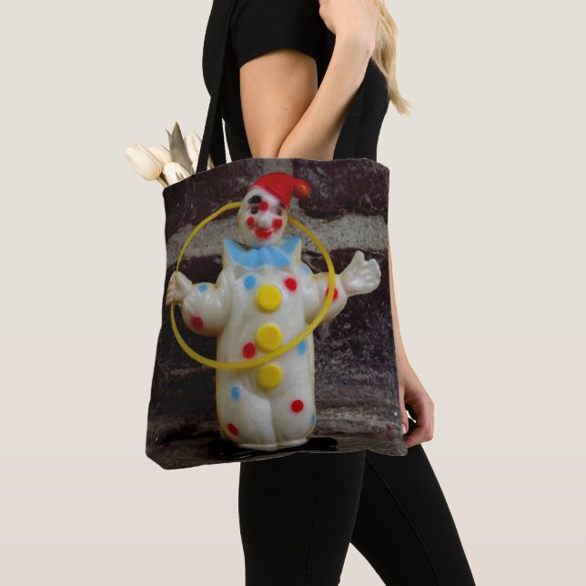 The Clown Tote Bag (Close Up)