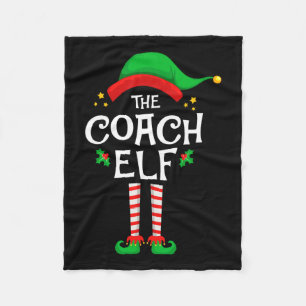 The Coach Elf Christmas Family Matching Group Fleece Blanket