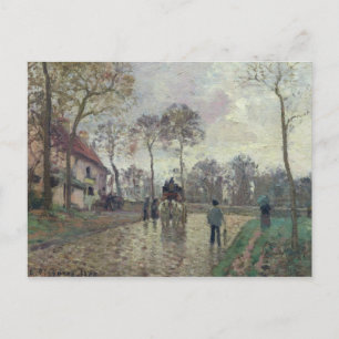 The Coach to Louveciennes, 1870 Postcard