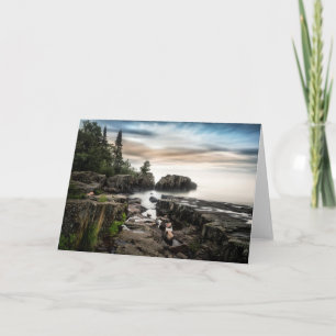 The Coast of Lake Superior   Minnesota Card