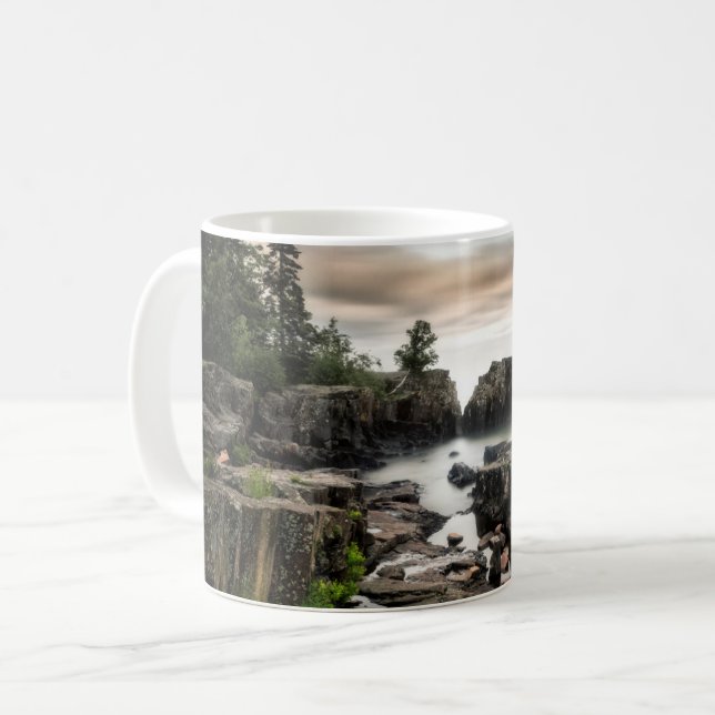 The Coast of Lake Superior | Minnesota Coffee Mug (Front Left)