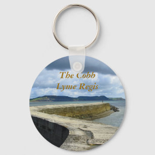 The Cobb, Lyme Regis Keychain