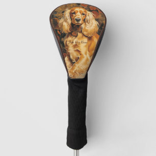 The Cocker Spaniel Dog 002 - Odessa Leyendecker Golf Head Cover
