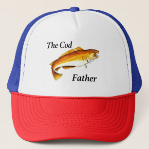 The Cod Father ideal fishing gift Trucker Hat