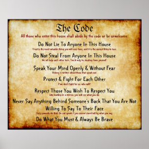 The Code Poster