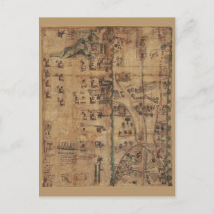 The Codex Quetzalecatzin (1593) Postcard