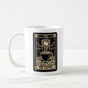 The coffee tarot card dark academia mug