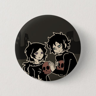 The Coffin of andy and leyley 2 Inch Round Button