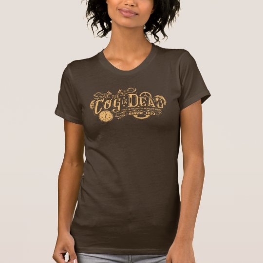 The Cog is Dead Vintage Logo Ladies T-Shirt