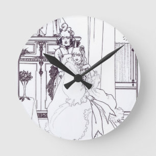 The Coiffing, from the poem 'The Ballad of a Barbe Round Clock