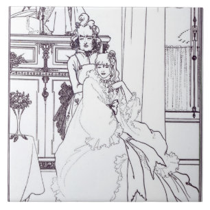 The Coiffing, from the poem 'The Ballad of a Barbe Tile