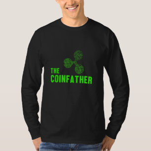 The Coinfather Rippe Xrp Cryptocurrency Blockchain T-Shirt