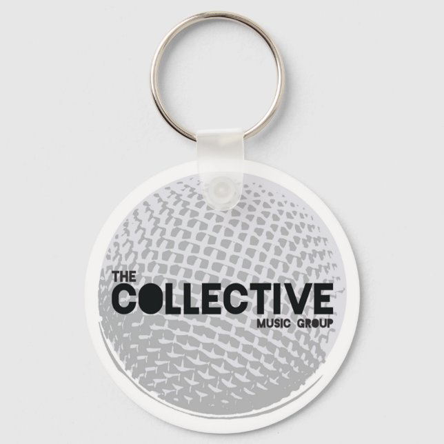 The Collective Music Group Microphone Keychain (Front)