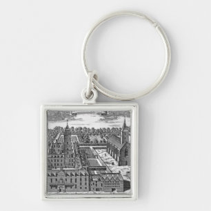 The College of Glasgow, from 'Theatrum Keychain